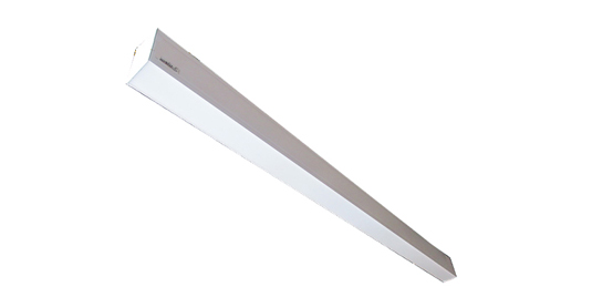 18W CUBOID 51MM SURFACE LUMINAIRES IN LED WITH ARRANGEMENT FOR SEAMLESS IN LINE CONNECTION